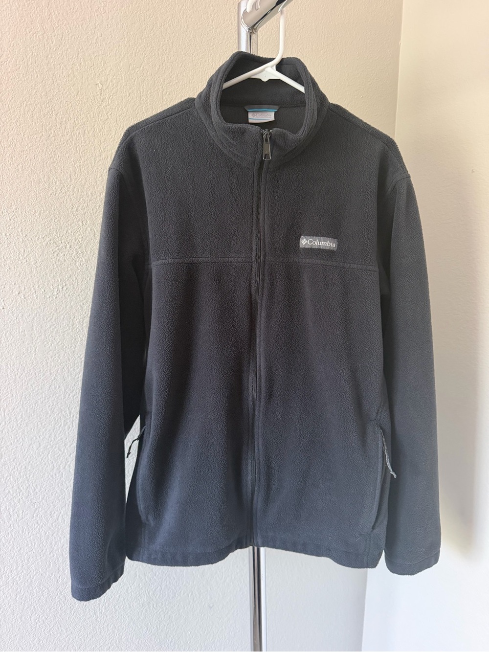 Columbia Men’s Black Full-Zip Performance Fleece Jacket